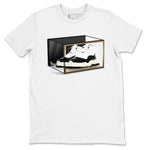 11s Gratitude shirt to match jordans Shoe Box sneaker tees Air Jordan 11 Gratitude SNRT Sneaker Tees Sneaker Matching Shirt Unisex White 2 T-Shirt