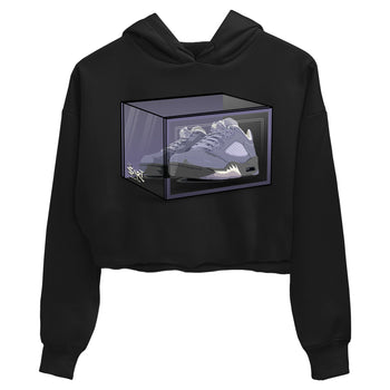 Air Jordan 5 Indigo Haze Sneaker Match Tees Shoe Box Sneaker Tees 5s Indigo Haze Sneaker Release Tees Women's Shirts Black 2