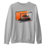 Yeezy 350 Carbon Beluga shirt to match jordans Shoe Box sneaker tees Yeezy Boost 350 Carbon Beluga SNRT Sneaker Release Tees Unisex Heather Grey 2 T-Shirt