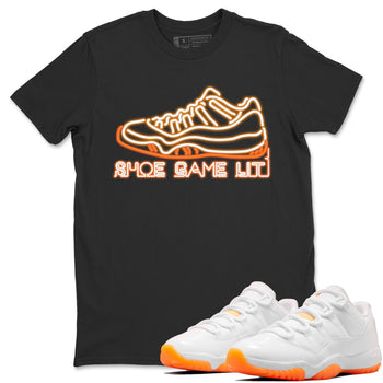 Jordan 11 Citrus Sneaker Match Tees Shoe Game Lit Sneaker Tees Jordan 11 Citrus Sneaker Release Tees Unisex Shirts
