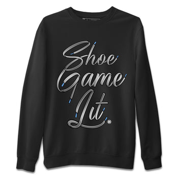 Air Jordan 11 White Cement Sneaker Match Tees Shoe Game Lit Shoe Lace Sneaker Tees Air Jordan 11 Cement Grey Sneaker Release Tees Unisex Shirts Black 2
