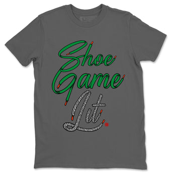 Air Jordan 3 Lucky Green Sneaker Match Tees Shoe Game Lit Shoe Lace Sneaker Tees Air Jordan 3 Lucky Green Sneaker Release Tees Unisex Shirts Cool Grey 2
