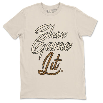 Air Jordan 3 Palomino Sneaker Match Tees Shoe Game Lit Shoe Lace Sneaker Tees Jordan 3 Retro Palomino Sneaker Release Tees Unisex Shirts Natural 2