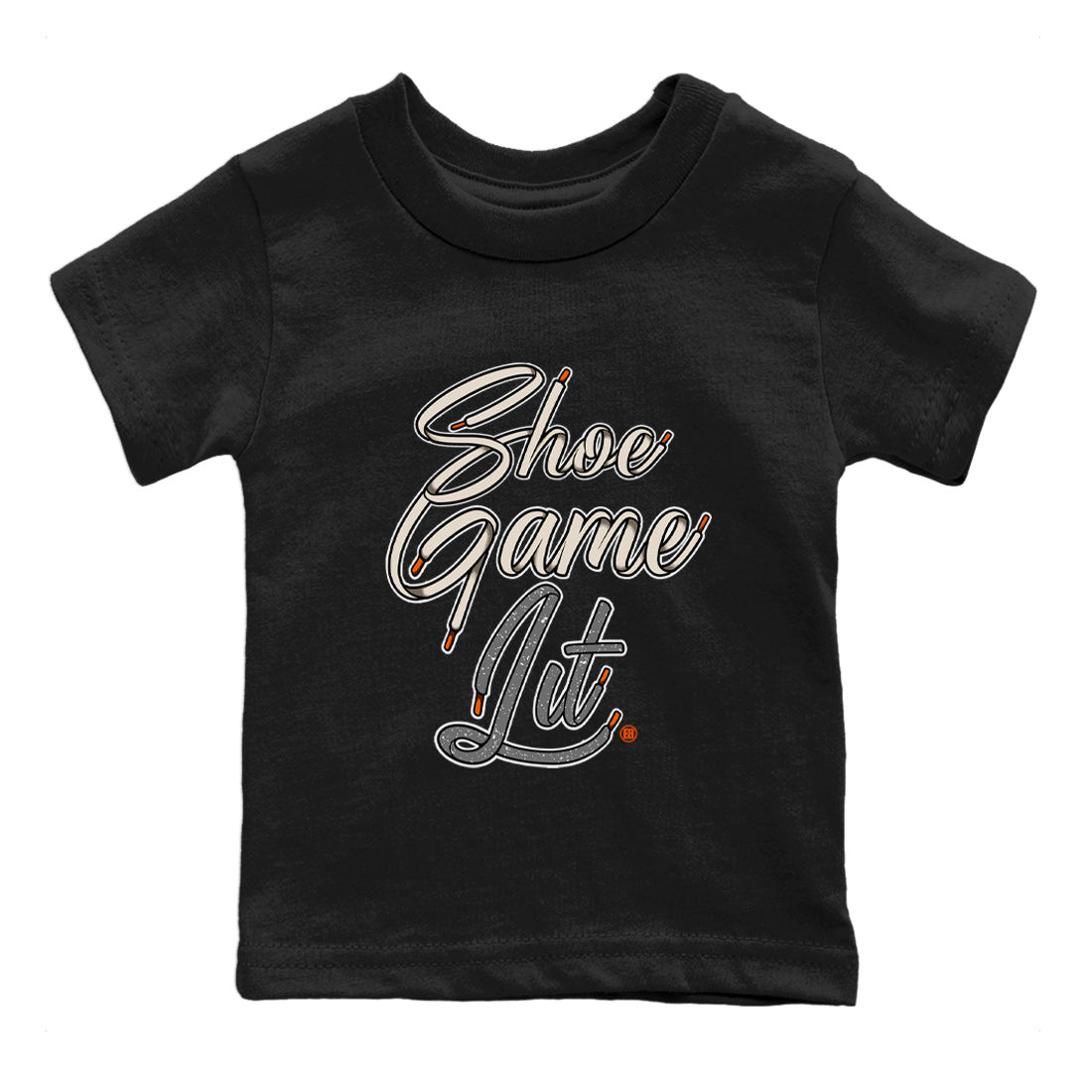 Air Jordan 5 Craft Shoe Game Lit Shoe Lace Baby and Kids Sneaker Tees Air Jordan 5 Craft Kids Sneaker Tees Washing and Care Tip