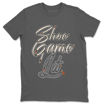 Air Jordan 5 Craft Sneaker Match Tees Shoe Game Lit Shoe Lace Sneaker Tees Air Jordan 5 Retro Craft Tees Unisex Shirts Cool Grey 2