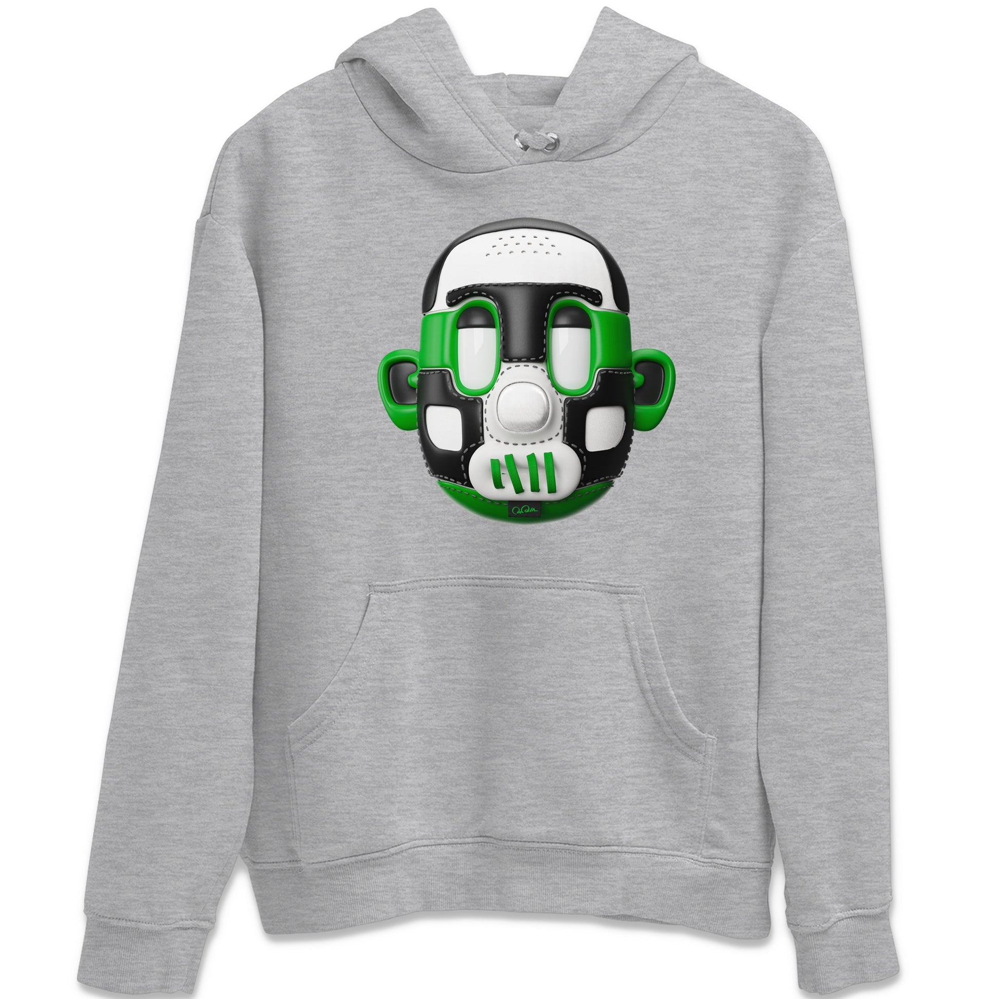 Air Jordan 1 Celtics Sneaker Match Tees Shoe Head Sneaker Tees AJ1 Celtics Sneaker Release Tees Unisex Shirts Heather Grey 2