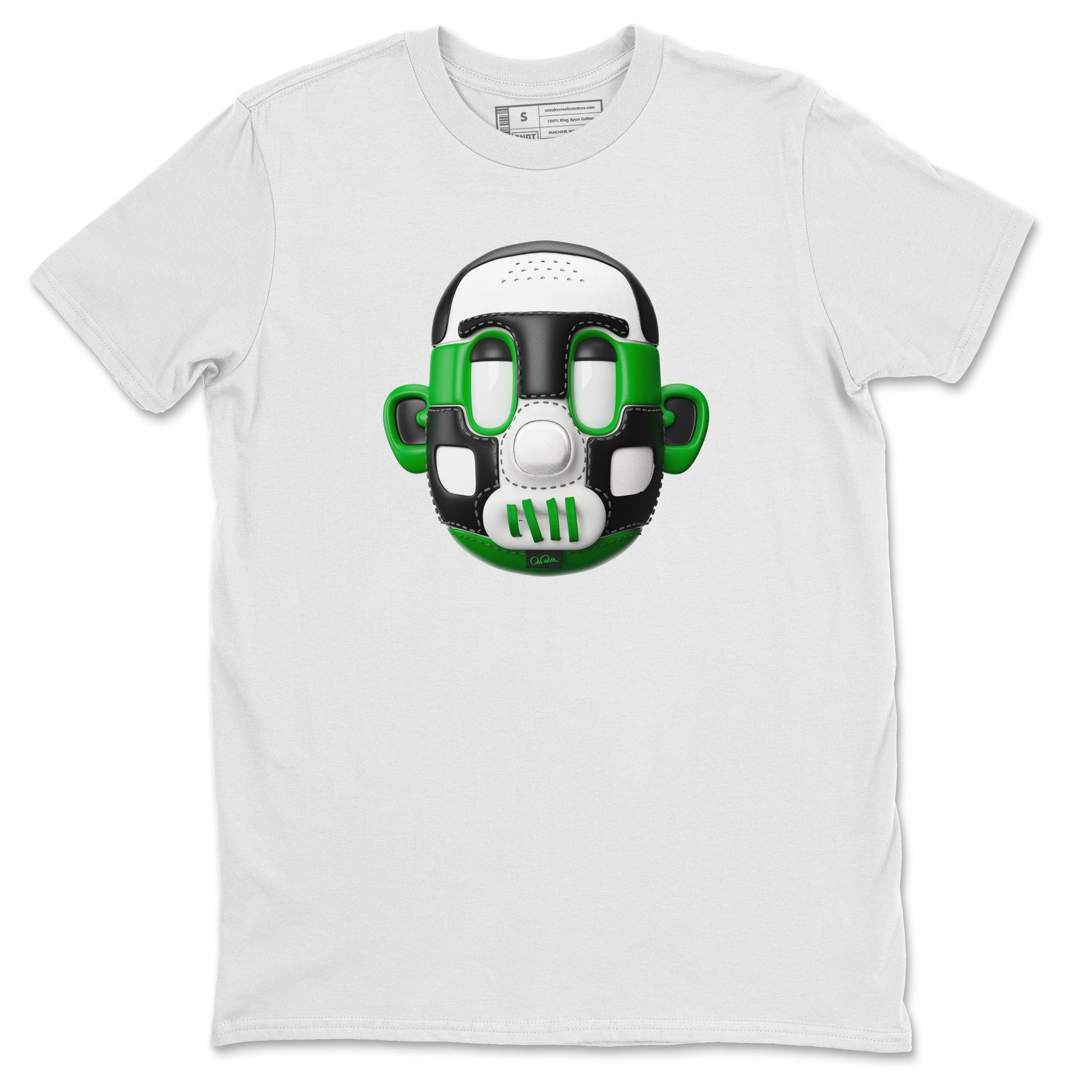 Air Jordan 1 Celtics Sneaker Match Tees Shoe Head Sneaker Tees AJ1 Celtics Sneaker Release Tees Unisex Shirts White 2