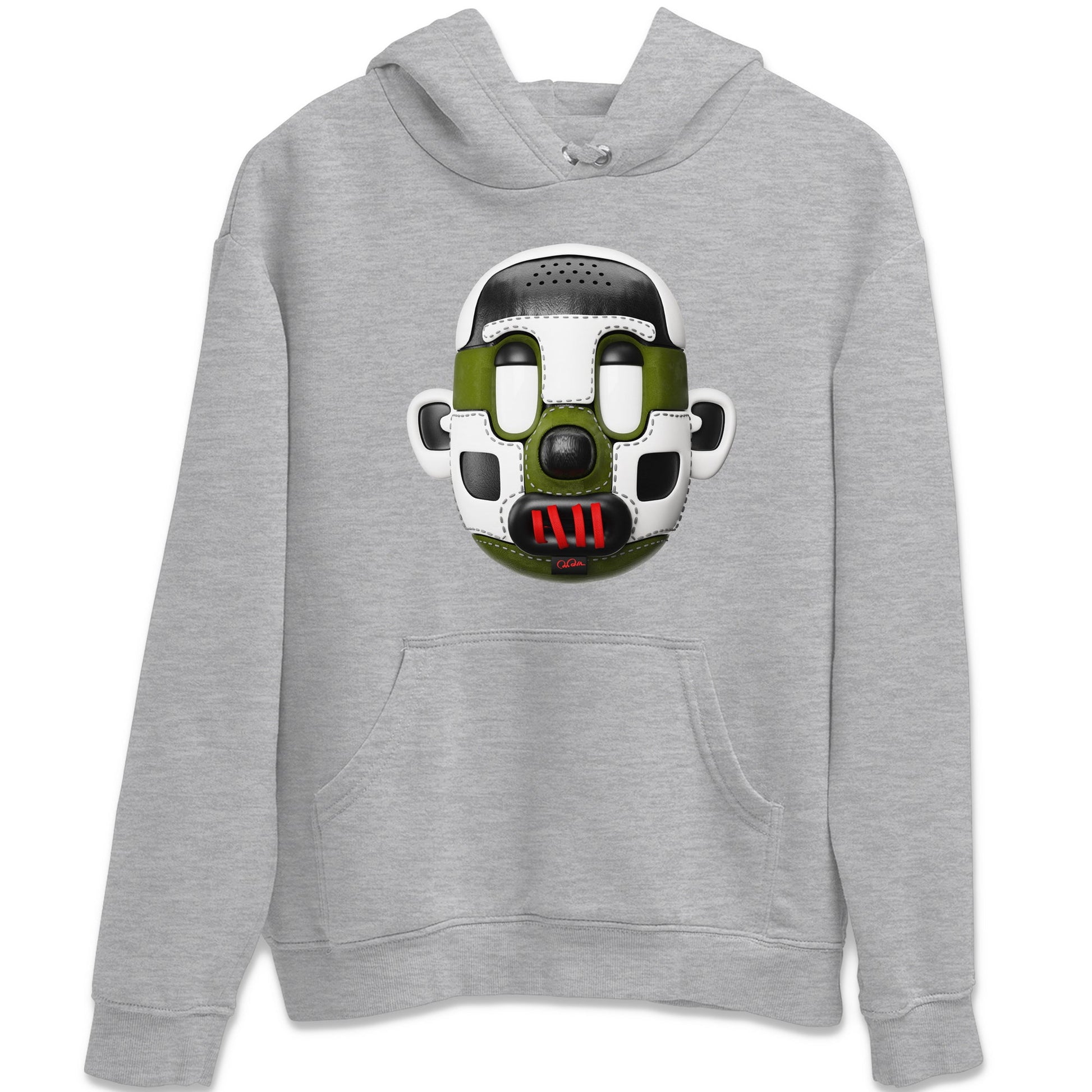 Air Jordan 1 Travis Scott Olive Sneaker Match Tees Shoe Head Sneaker Tees AJ1 Travis Scott Olive Sneaker Release Tees Unisex Shirts Heather Grey 2