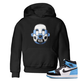Air Jordan 1 UNC Toe Shoe Head Baby and Kids Sneaker Tees AJ1 OG High UNC Toe Kids Sneaker Tees Washing and Care Tip
