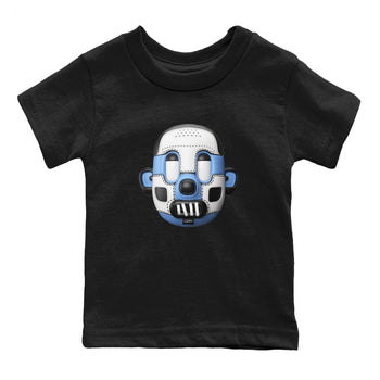 Air Jordan 1 Retro High OG UNC Toe Shirt to match Jordans Shoe Head Sneaker Tees 1s UNC Toe SNRT Sneaker Release Tees Kids and Baby Tees Black 2