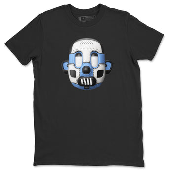 Air Jordan 1 Retro High OG UNC Toe Shirt to match Jordans Shoe Head Sneaker Tees 1s UNC Toe SNRT Sneaker Release Tees Crew Neck T-Shirts Black 2