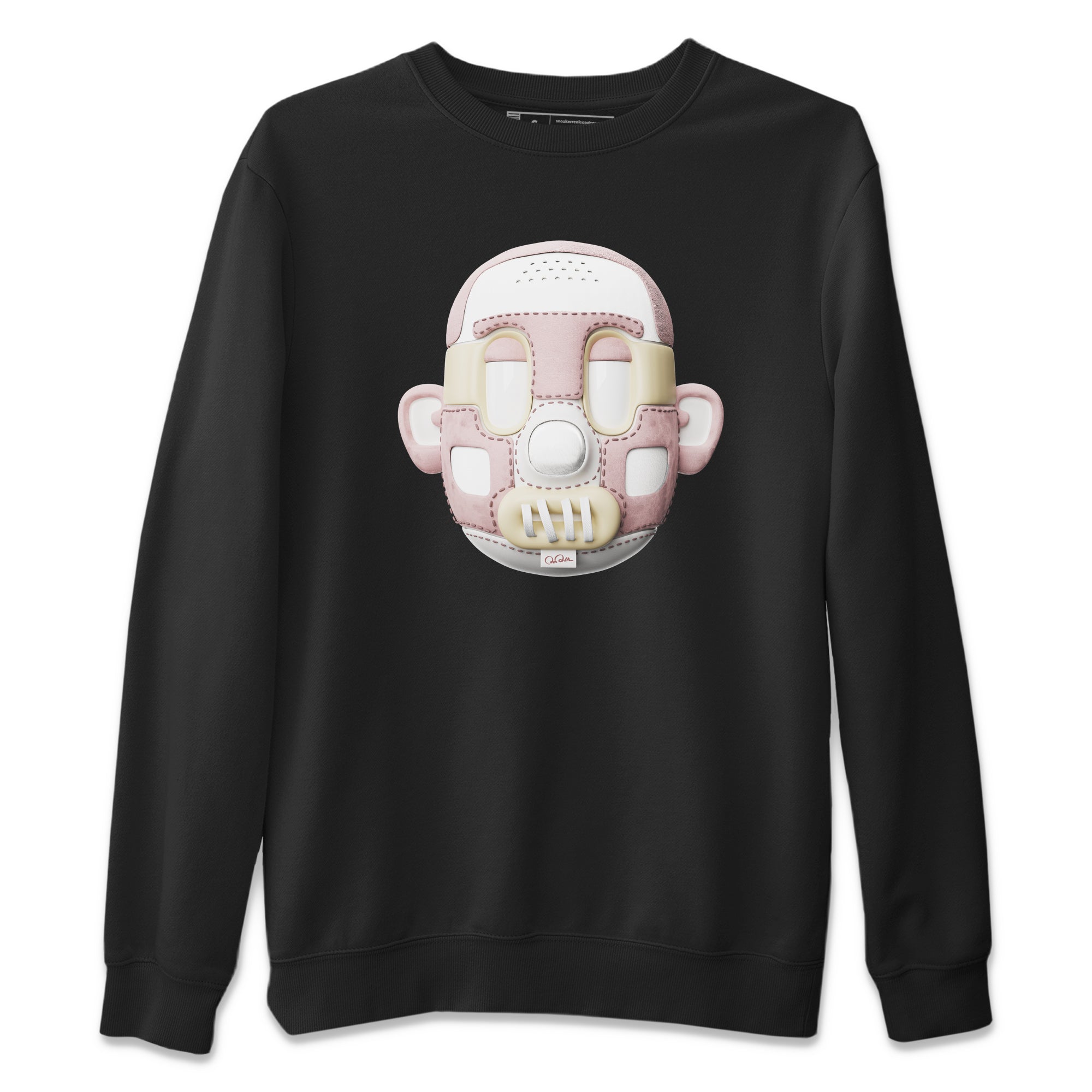 Air Jordan 1 Washed Pink Sneaker Match Tees Shoe Head Sneaker Tees AJ1 Washed Pink Sneaker Release Tees Unisex Shirts Black 2