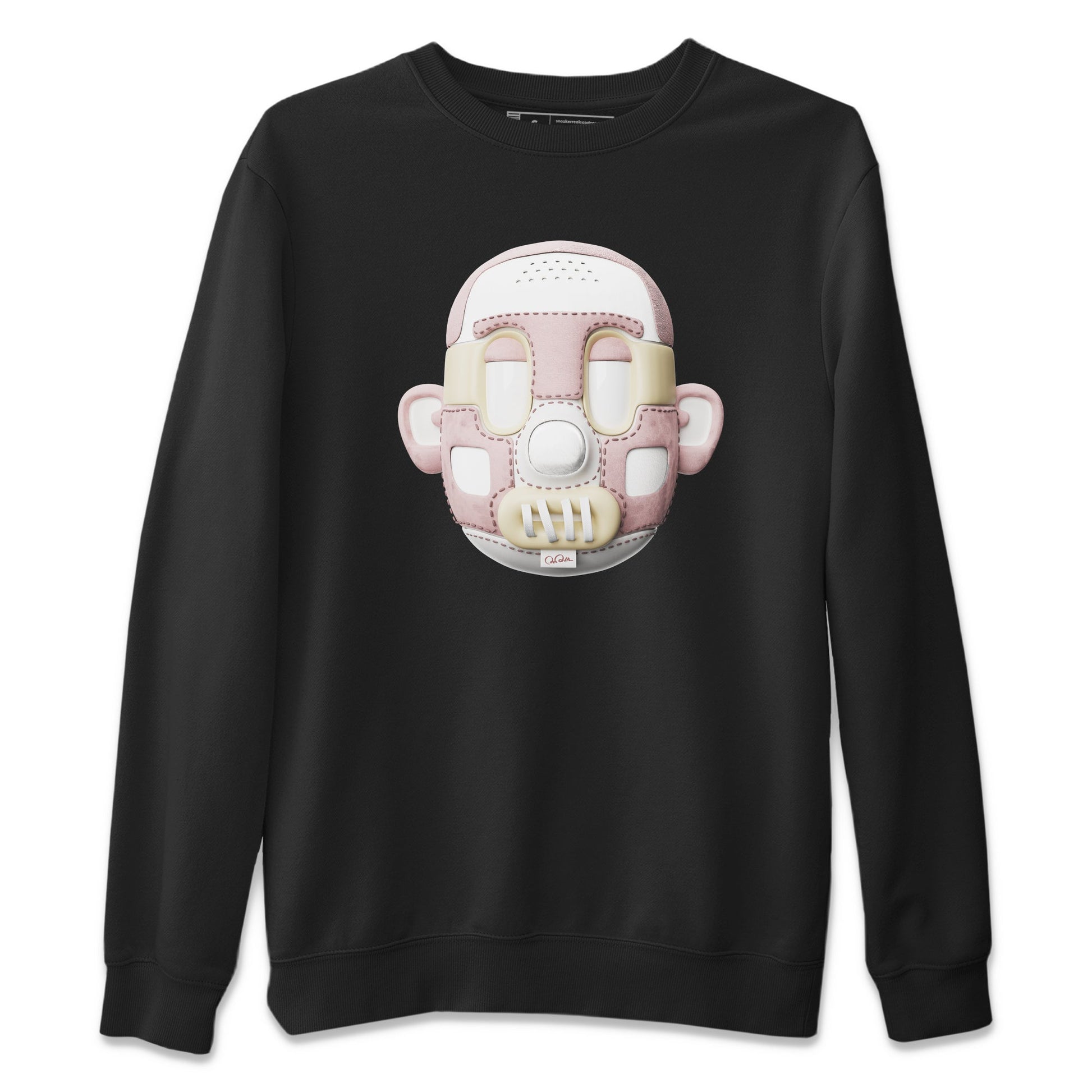 Air Jordan 1 Washed Pink Sneaker Match Tees Shoe Head Sneaker Tees AJ1 Washed Pink Sneaker Release Tees Unisex Shirts Black 2