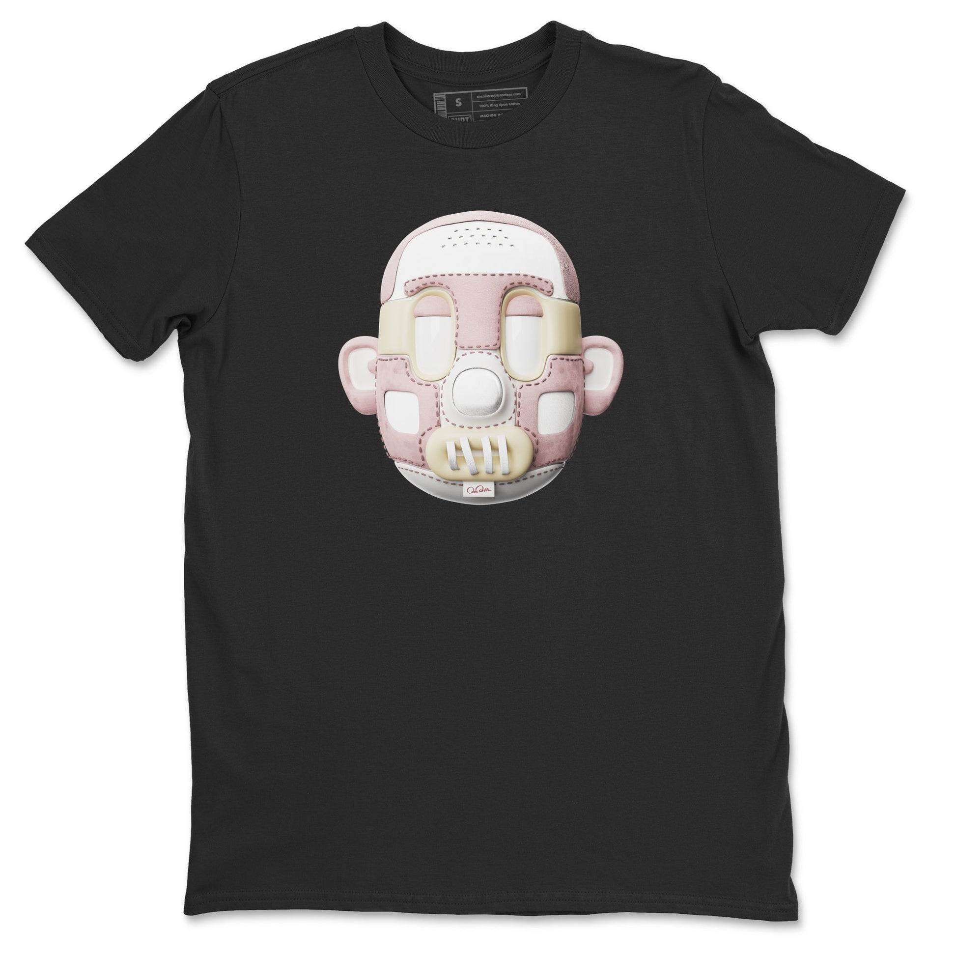 Air Jordan 1 Washed Pink Sneaker Match Tees Shoe Head Sneaker Tees AJ1 Washed Pink Sneaker Release Tees Unisex Shirts Black 2