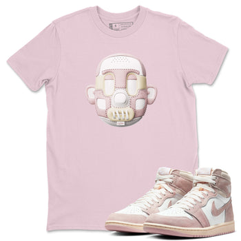 Air Jordan 1 Washed Pink Sneaker Match Tees Shoe Head Sneaker Tees AJ1 Washed Pink Sneaker Release Tees Unisex Shirts Pink 1