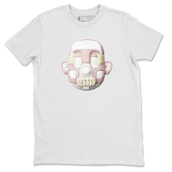 Air Jordan 1 Washed Pink Sneaker Match Tees Shoe Head Sneaker Tees AJ1 Washed Pink Sneaker Release Tees Unisex Shirts White 2