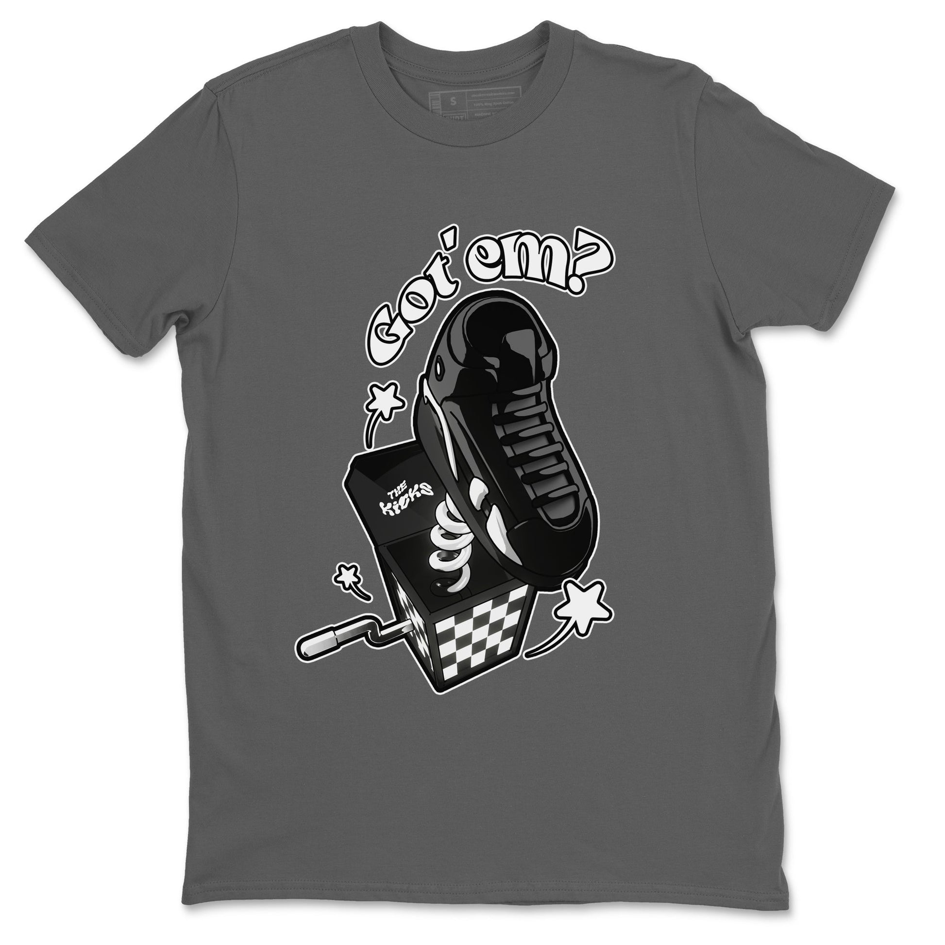 Air Jordan 14 Panda shirt to match jordans Shoe In The Box sneaker tees AJ14 Panda SNRT Sneaker Release Tees unisex cotton Cool Grey 2 crew neck shirt