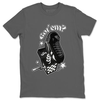 Air Jordan 14 Panda shirt to match jordans Shoe In The Box sneaker tees AJ14 Panda SNRT Sneaker Release Tees unisex cotton Cool Grey 2 crew neck shirt