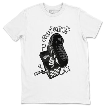 Air Jordan 14 Panda shirt to match jordans Shoe In The Box sneaker tees AJ14 Panda SNRT Sneaker Release Tees unisex cotton White 2 crew neck shirt