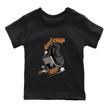 Air Jordan 3 Fear shirt to match jordans Shoe In The Box sneaker tees AJ3 Fear SNRT Sneaker Release Tees Baby Toddler Black 2 T-Shirt