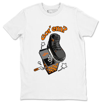Air Jordan 3 Fear shirt to match jordans Shoe In The Box sneaker tees AJ3 Fear SNRT Sneaker Release Tees Unisex White 2 T-Shirt