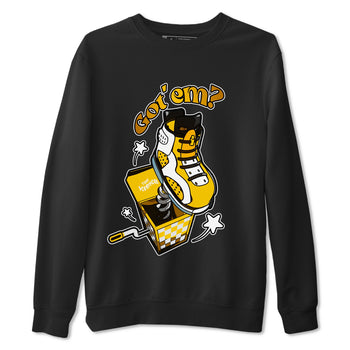 Air Jordan 6 Yellow Ochre shirt to match jordans Shoe In The Box sneaker tees AJ6 Yellow Ochre SNRT Sneaker Release Tees Unisex Black 2 T-Shirt