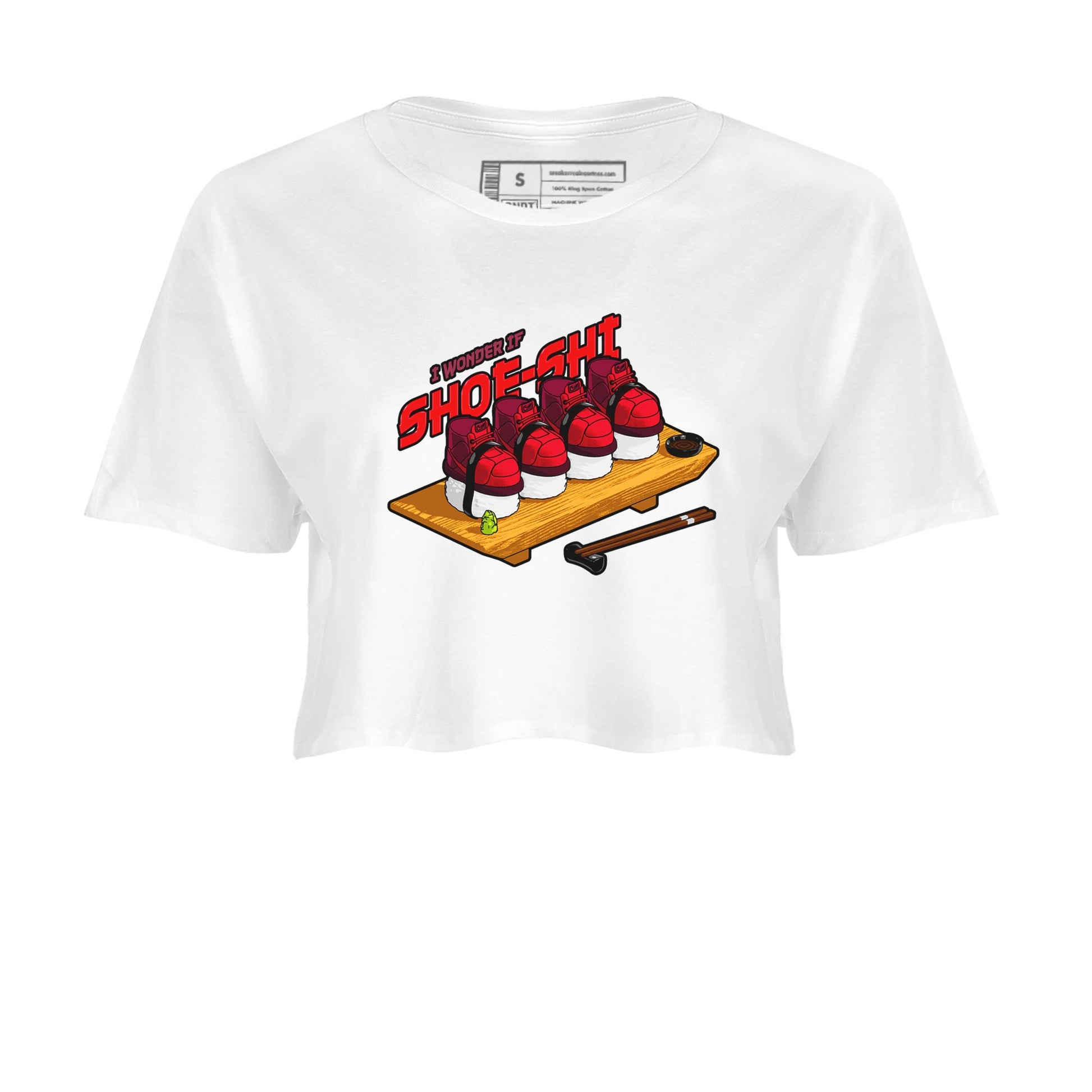 Air Force 1 Layers of Love shirt to match jordans Shoe-Shi sneaker tees af1 Layers of Love SNRT Sneaker Release Tees White 2 crop length shirt