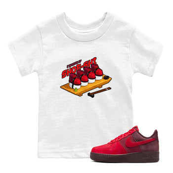 Air Force 1 Layers of Love shirt to match jordans Shoe-Shi sneaker tees af1 Layers of Love SNRT sneaker release tees baby toddler White 1 cotton Shirt