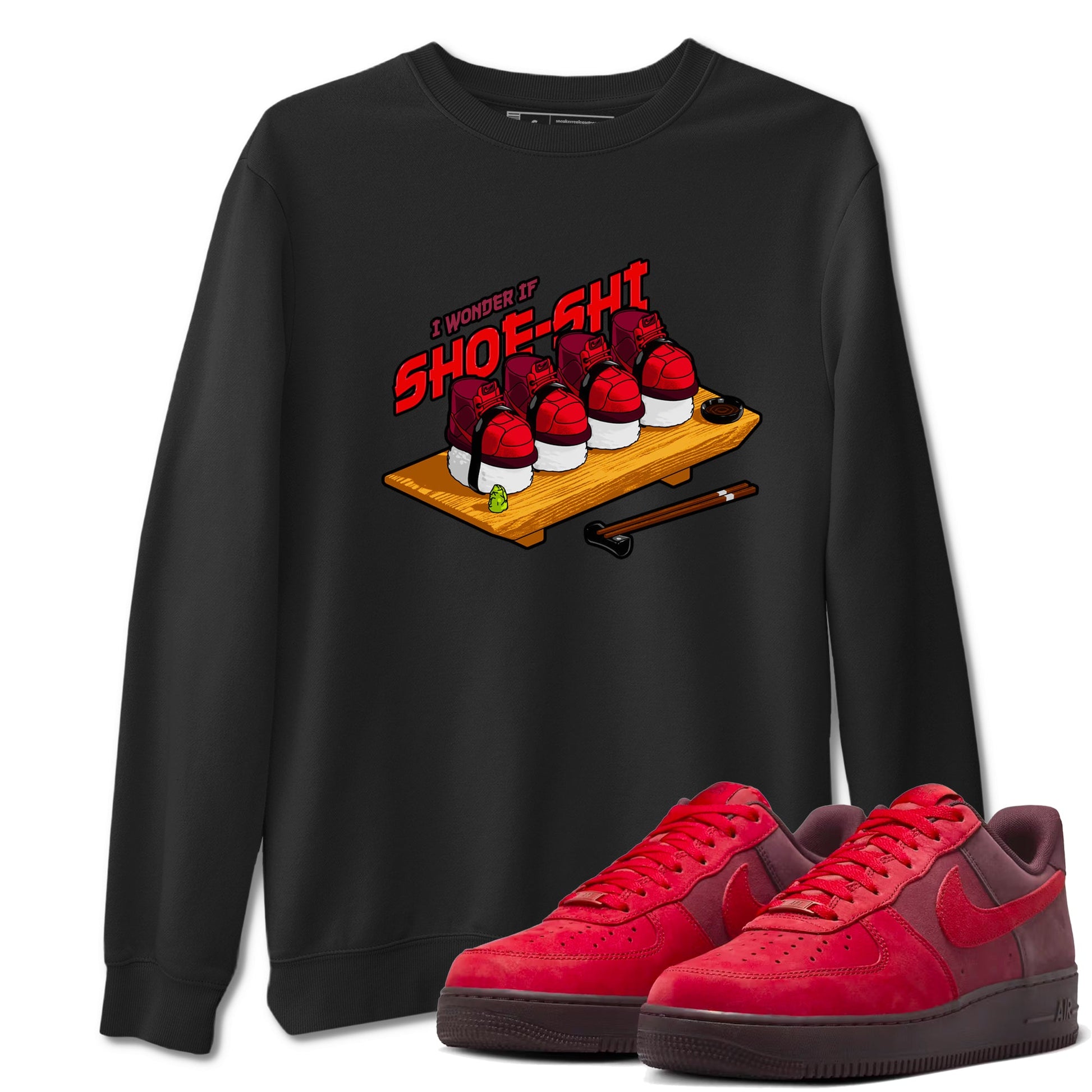 Air Force 1 Layers of Love shirt to match jordans Shoe-Shi sneaker tees af1 Layers of Love SNRT Sneaker Release Tees unisex cotton Black 1 crew neck shirt