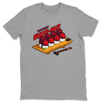 Air Force 1 Layers of Love shirt to match jordans Shoe-Shi sneaker tees af1 Layers of Love SNRT Sneaker Release Tees unisex cotton Heather Grey 2 crew neck shirt