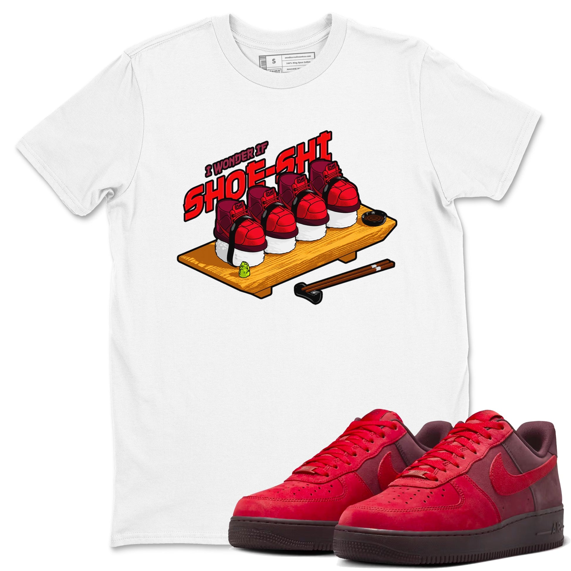 Air Force 1 Layers of Love shirt to match jordans Shoe-Shi sneaker tees af1 Layers of Love SNRT Sneaker Release Tees unisex cotton White 1 crew neck shirt