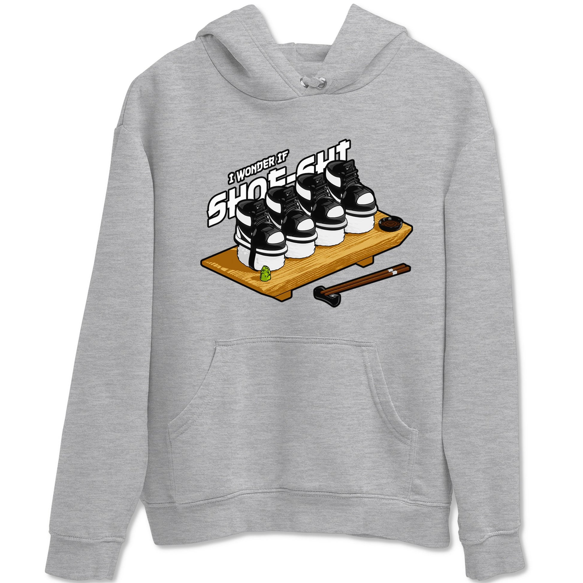1s Black White shirt to match jordans Shoe-Shi sneaker tees Air Jordan 1 High OG Black White SNRT Sneaker Release Tees unisex cotton Heather Grey 2 crew neck shirt