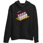1s Metallic Burgundy shirt to match jordans Shoe-Shi sneaker tees AJ1 Metallic Burgundy SNRT Sneaker Release Tees Unisex Black 2 T-Shirt