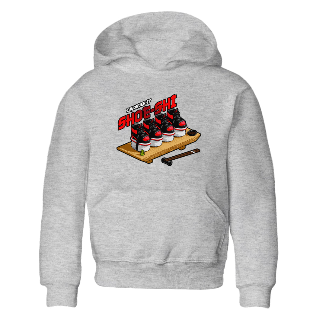 Air Jordan 1 Satin Bred shirt to match jordans Shoe-Shi sneaker tees AJ1 Satin Bred SNRT Sneaker Release Tees Baby Toddler Heather Grey 2 T-Shirt
