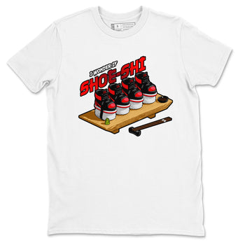 Air Jordan 1 Satin Bred shirt to match jordans Shoe-Shi sneaker tees AJ1 Satin Bred SNRT Sneaker Release Tees Unisex White 2 T-Shirt