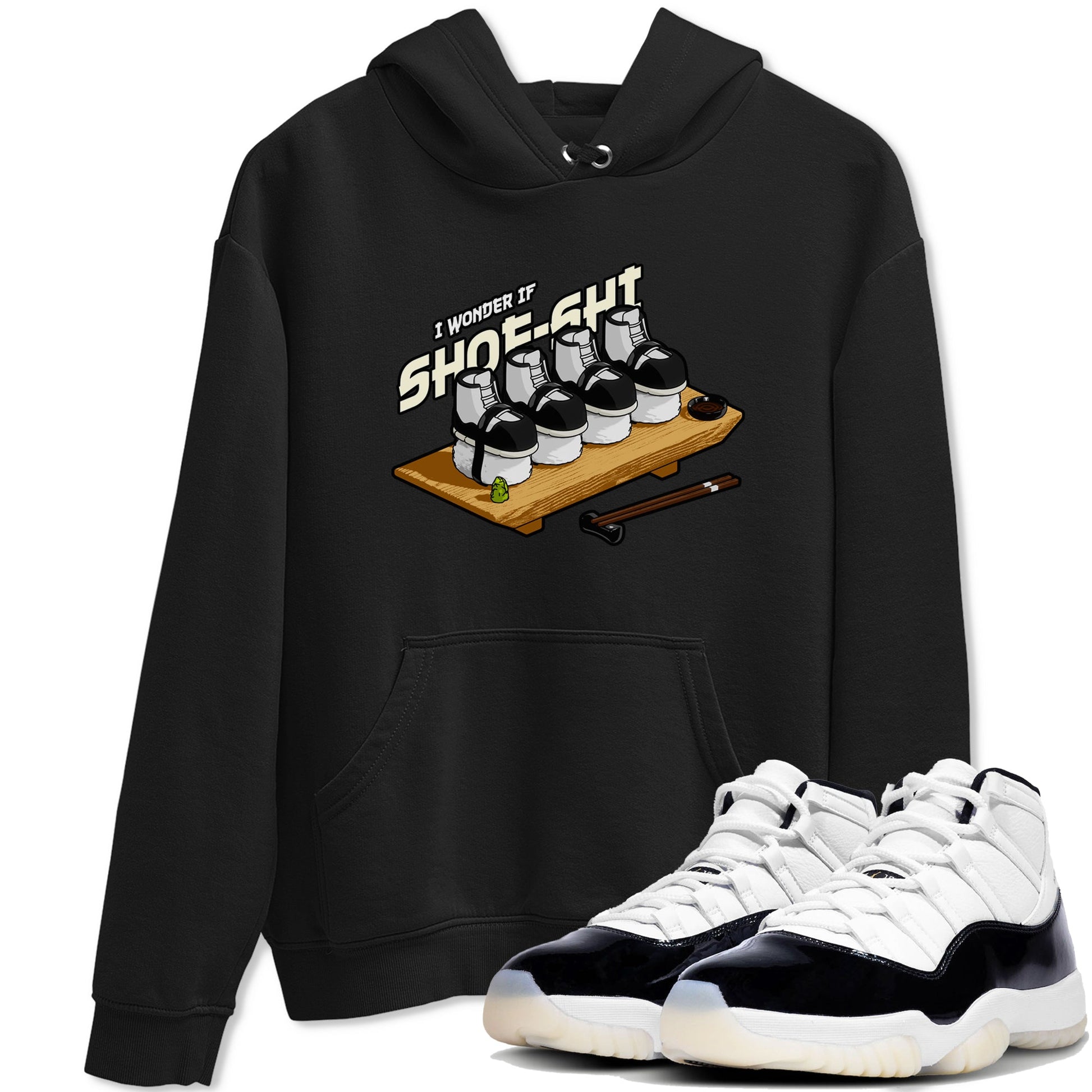 Air Jordan 11 Gratitude shirt to match jordans Shoe-Shi sneaker tees AJ11 Gratitude SNRT Sneaker Release Tees Unisex Black 1 T-Shirt
