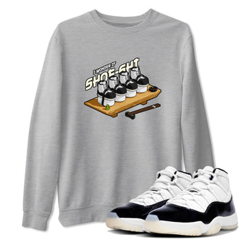 Air Jordan 11 Gratitude shirt to match jordans Shoe-Shi sneaker tees AJ11 Gratitude SNRT Sneaker Release Tees Unisex Heather Grey 1 T-Shirt
