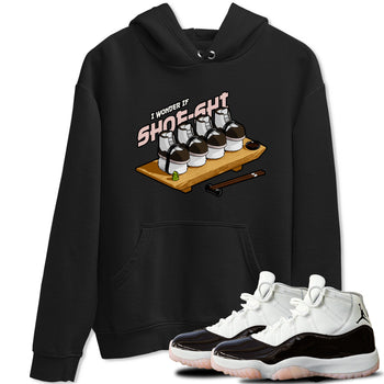 Air Jordan 11 Neapolitan shirt to match jordans Shoe-Shi sneaker tees AJ11 Neapolitan SNRT Sneaker Release Tees Unisex Black 1 T-Shirt