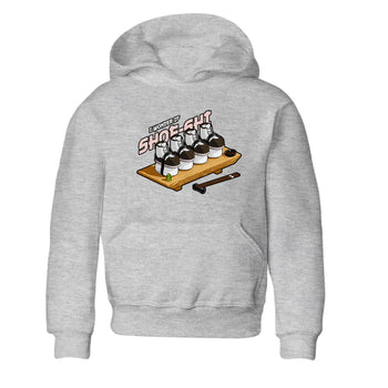 Air Jordan 11 Neapolitan shirt to match jordans Shoe-Shi sneaker tees AJ11 Neapolitan SNRT Sneaker Release Tees Baby Toddler Heather Grey 2 T-Shirt