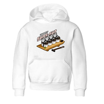 Air Jordan 11 Neapolitan shirt to match jordans Shoe-Shi sneaker tees AJ11 Neapolitan SNRT Sneaker Release Tees Baby Toddler White 2 T-Shirt
