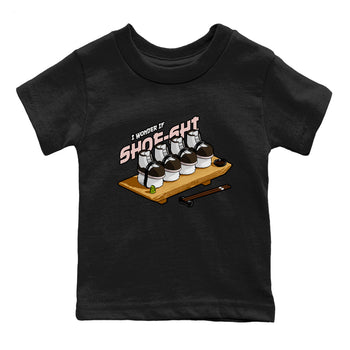 Air Jordan 11 Neapolitan shirt to match jordans Shoe-Shi sneaker tees AJ11 Neapolitan SNRT Sneaker Release Tees Baby Toddler Black 2 T-Shirt
