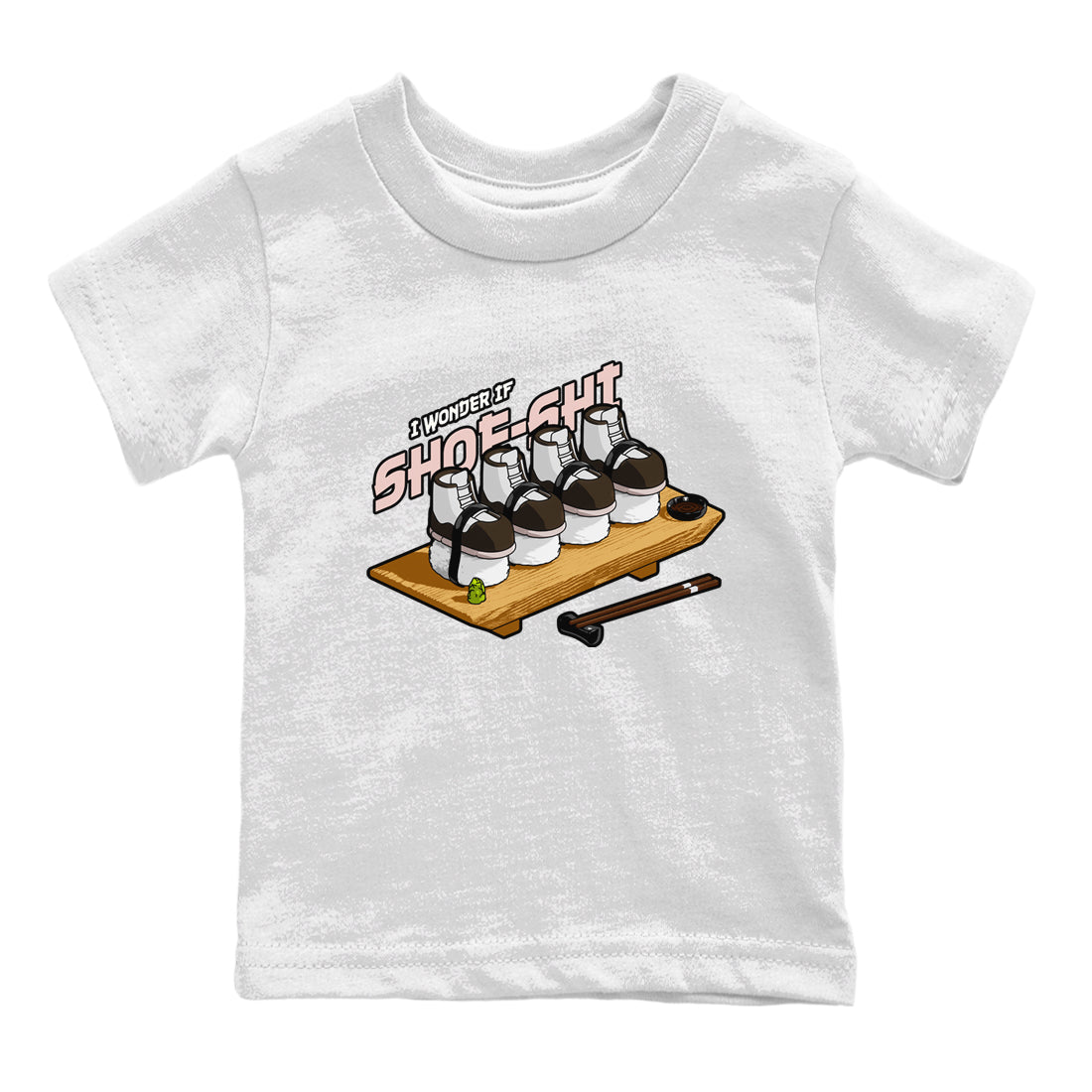 Air Jordan 11 Neapolitan shirt to match jordans Shoe-Shi sneaker tees AJ11 Neapolitan SNRT Sneaker Release Tees Baby Toddler White 2 T-Shirt