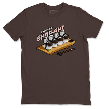 Air Jordan 11 Neapolitan shirt to match jordans Shoe-Shi sneaker tees AJ11 Neapolitan SNRT Sneaker Release Tees Unisex Dark Chocolate 2 T-Shirt
