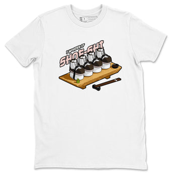Air Jordan 11 Neapolitan shirt to match jordans Shoe-Shi sneaker tees AJ11 Neapolitan SNRT Sneaker Release Tees Unisex White 2 T-Shirt