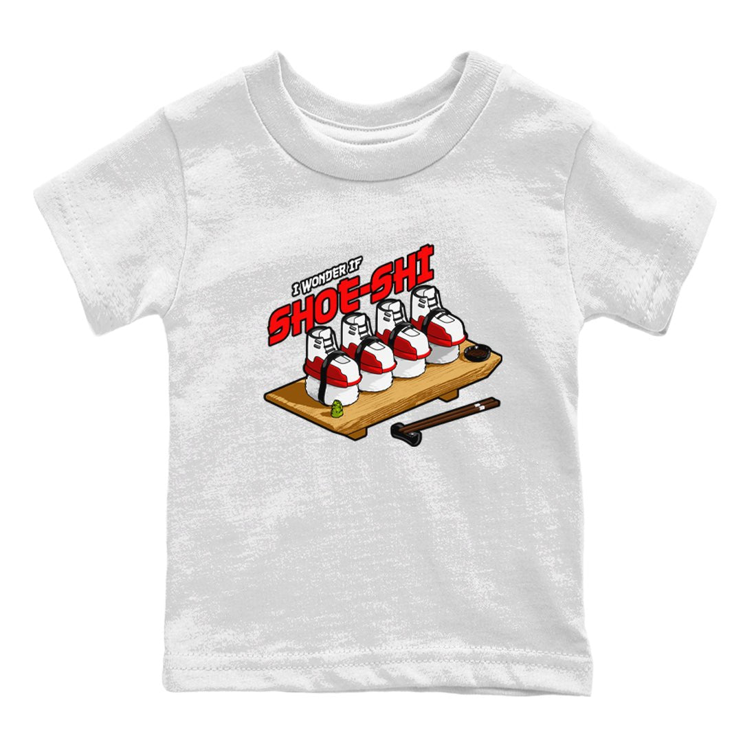 Air Jordan 12 Cherry shirt to match jordans Shoe-Shi sneaker tees AJ12 Cherry SNRT Sneaker Release Tees Baby Toddler White 2 T-Shirt