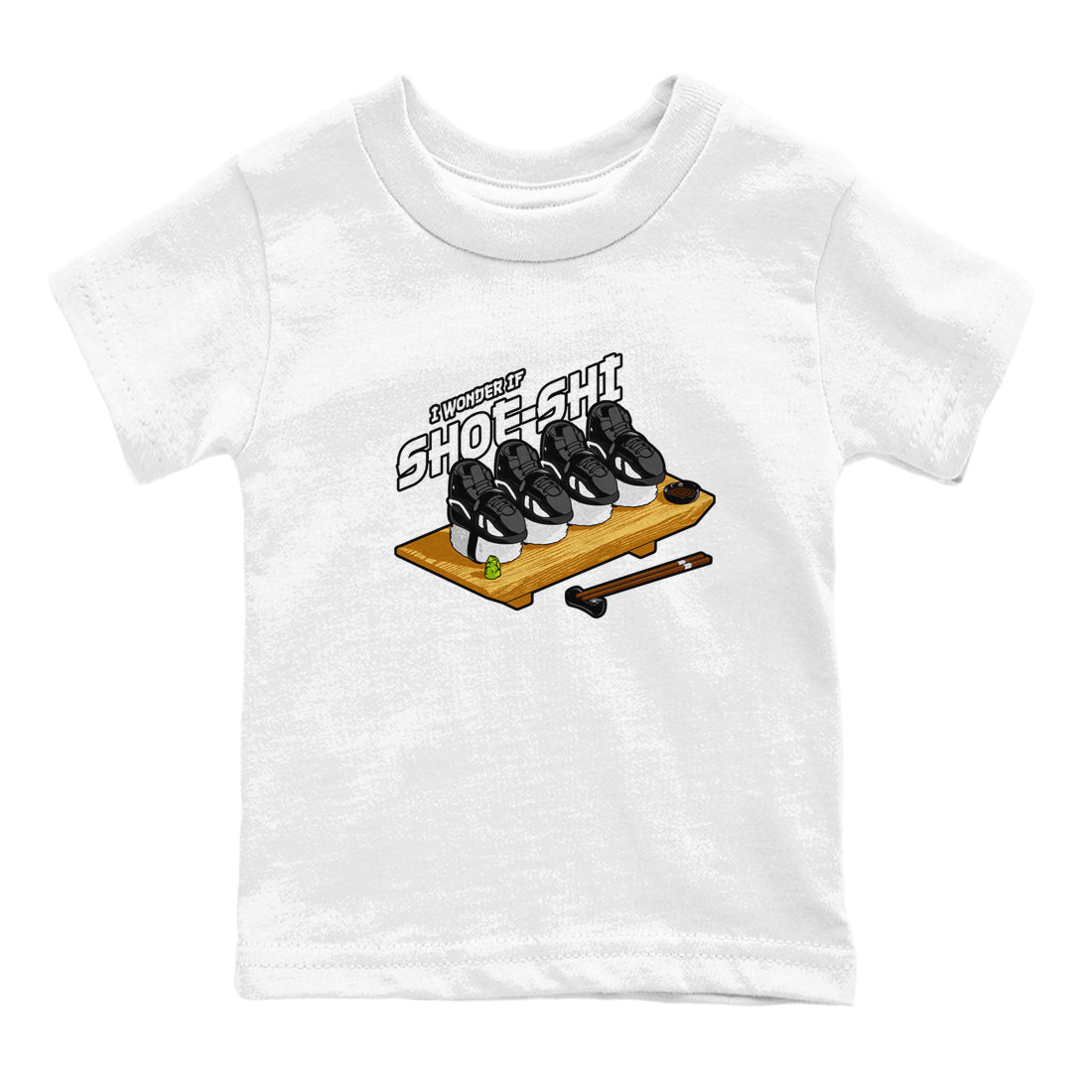 Air Jordan 14 Panda shirt to match jordans Shoe-Shi sneaker tees AJ14 Panda SNRT sneaker release tees baby toddler White 2 cotton Shirt