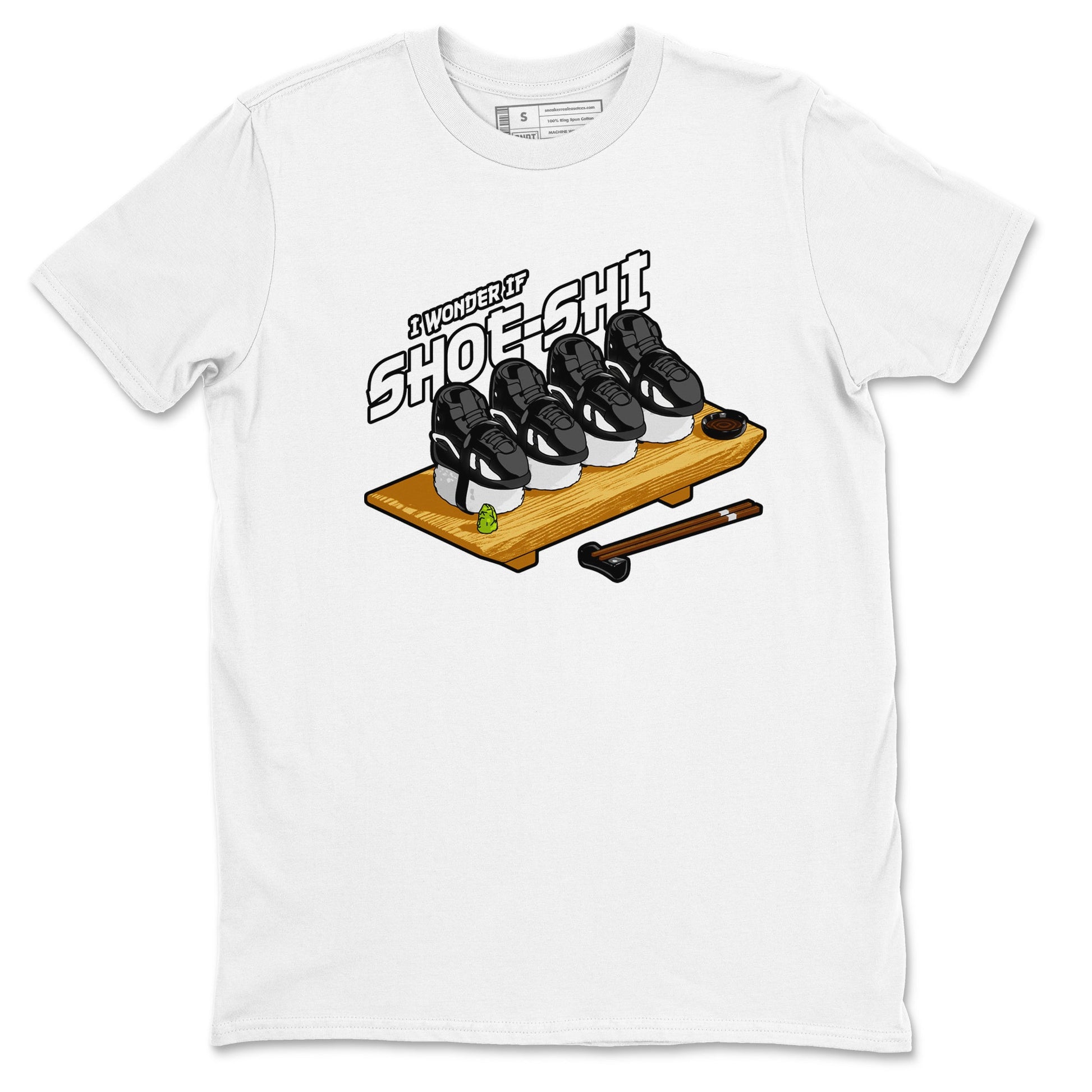 Air Jordan 14 Panda shirt to match jordans Shoe-Shi sneaker tees AJ14 Panda SNRT Sneaker Release Tees unisex cotton White 2 crew neck shirt