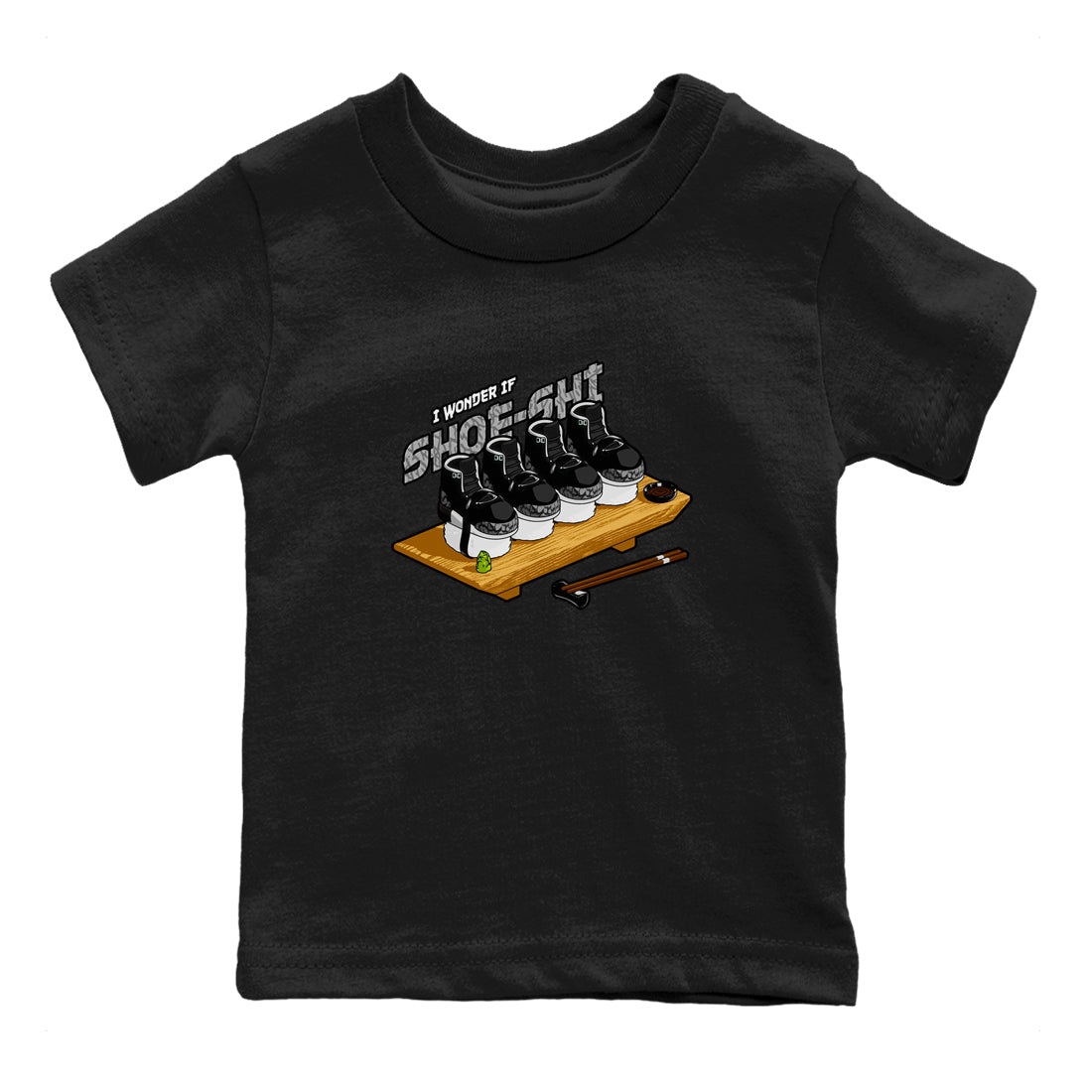 3s Green Glow shirt to match jordans Shoe-Shi sneaker tees Air Jordan 3 Green Glow SNRT sneaker release tees baby toddler Black 2 cotton Shirt