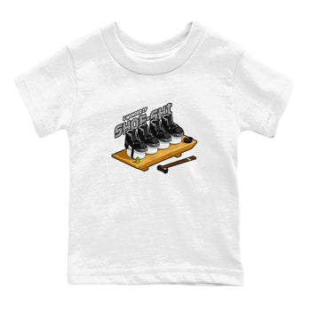 3s Green Glow shirt to match jordans Shoe-Shi sneaker tees Air Jordan 3 Green Glow SNRT sneaker release tees baby toddler White 2 cotton Shirt