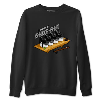 3s Green Glow shirt to match jordans Shoe-Shi sneaker tees Air Jordan 3 Green Glow SNRT Sneaker Release Tees unisex cotton Black 2 crew neck shirt